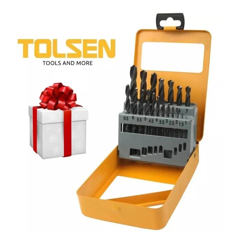ელექტრო ბურღი დარტყმითი Tolsen 79502 და საჩუქარი