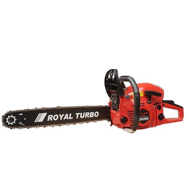 გერმანული ბენზოხერხი (დრუჟბა) Royal Turbo - 2 მაყუჩით და სპეციალური ფოლადის მასალით