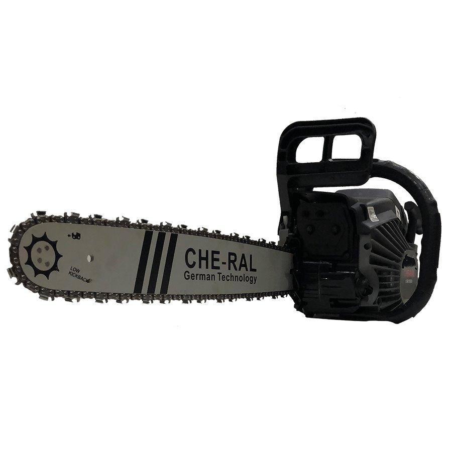 გერმანული ბენზოხერხი (დრუჟბა) CHE-RAL - 3.8KW სიმძლავრის მოტორით