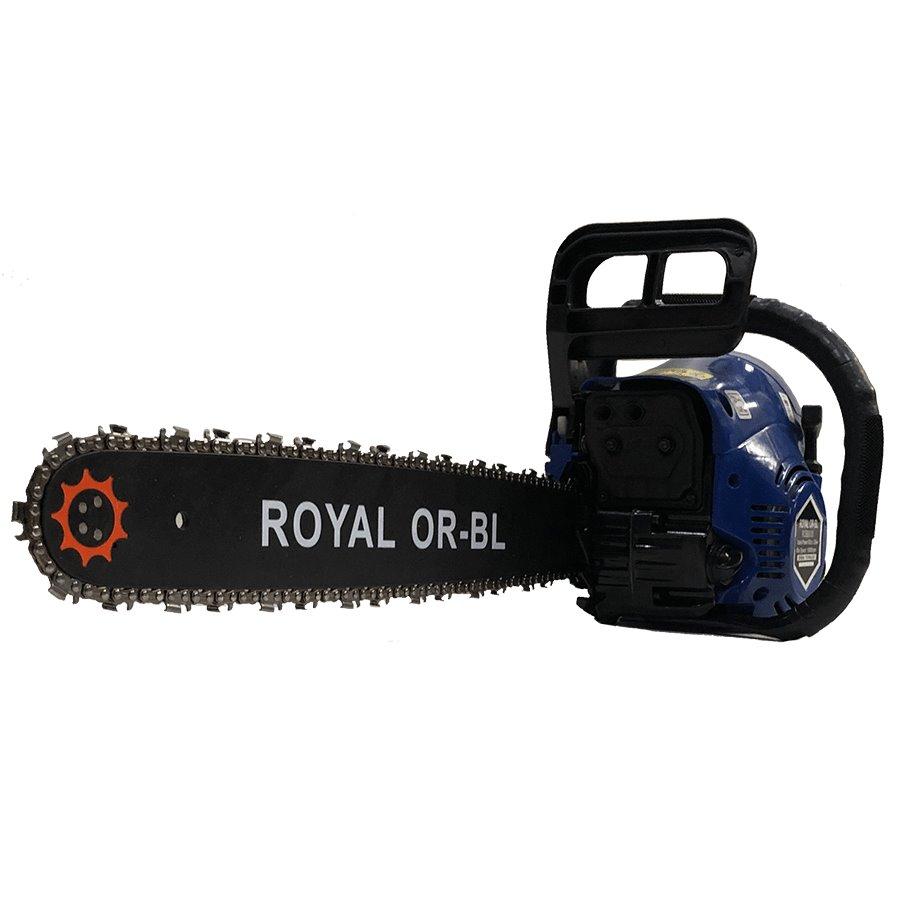 გერმანული ბენზოხერხი (დრუჟბა) ROYAL OR-BL - 58cc ძრავის მოცულობით