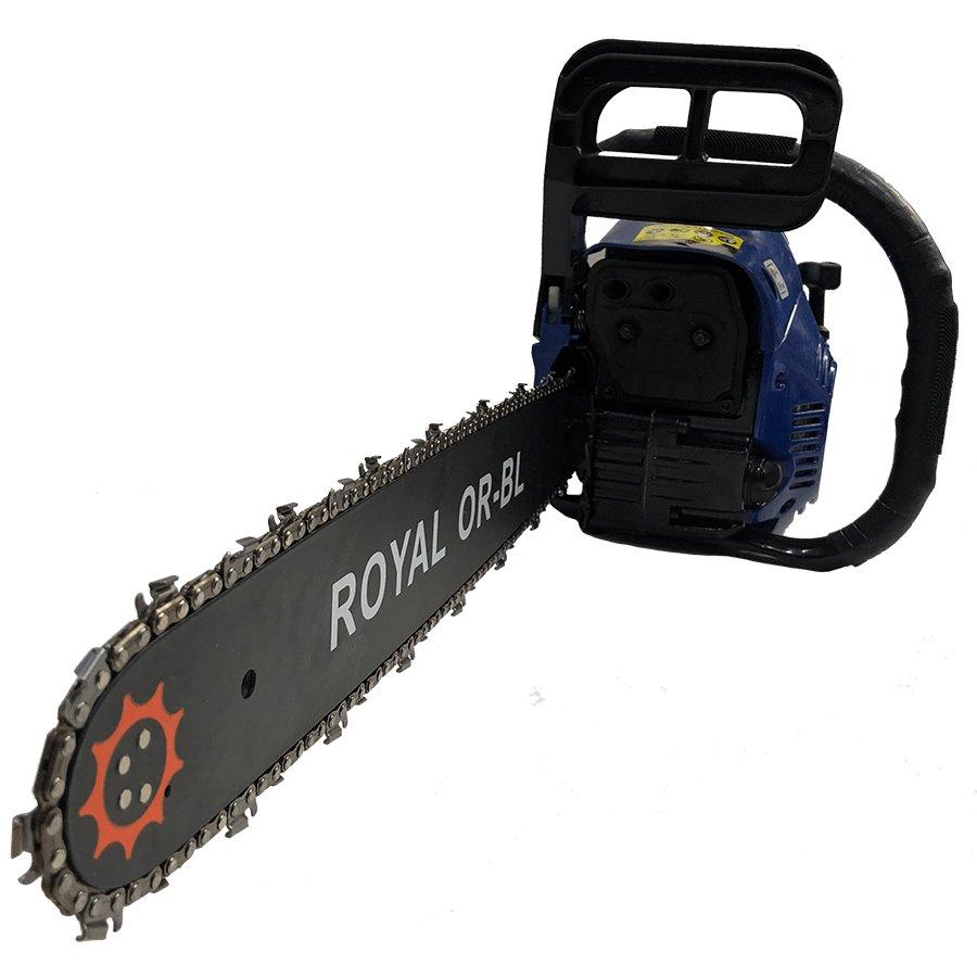 გერმანული ბენზოხერხი (დრუჟბა) ROYAL OR-BL - 58cc ძრავის მოცულობით